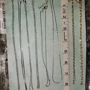 Source Unknown Silver and Gold Necklace Collection